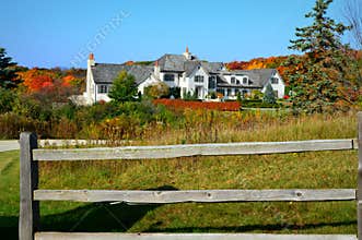 White Mansion House, Fall Colors