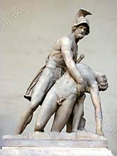 Menelaus supporting the body of Patrocles
