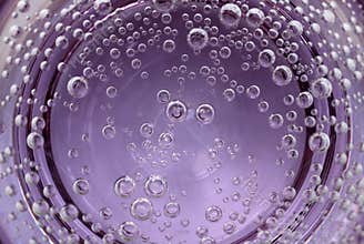 Air bubbles in water