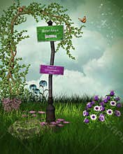 Fantasy garden