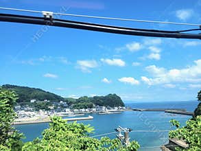 A seaside town in Wakayama prefecture