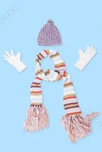 Three kinds of winter clothing accessories
