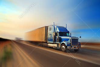 Truck freight delivery