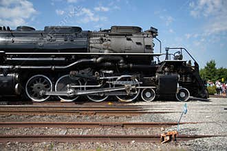 Big Boy No 4014 Visits Steamtown National Historic Site