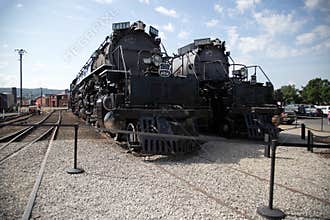 Big Boy No 4014 Visits Steamtown National Historic Site
