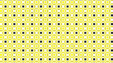 A crisp and minimalist motion graphic featuring a repeating, symmetrical grid of yellow and black
