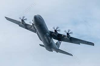 U.S. Air Force C-130J Super Hercules aircraft from the Kentucky Air National Guard's 123rd