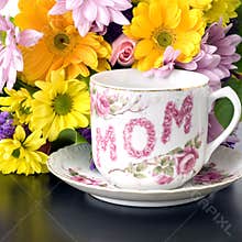 Mother's day flowers square