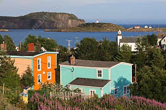 Historic town of Trinity, Newfoundland, Canada