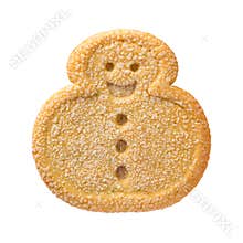 Snowman Christmas Cookie