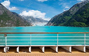 Cruising to Dawes Glacier in Endicott Arm, Alaska