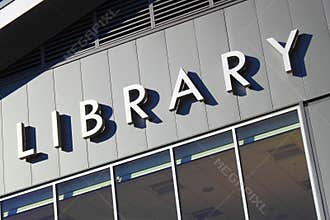 Library Sign