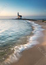 Lighthouse and beach