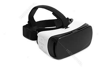 VR virtual reality glasses. Virtual reality goggles, isolated on