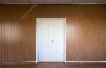 Empty hospital hall