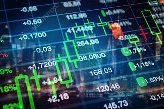 Stock market, Economy background