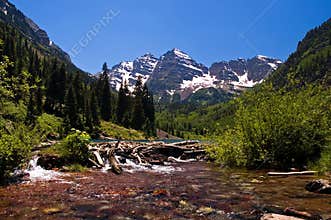 Rocky Mountain Beaver Dam