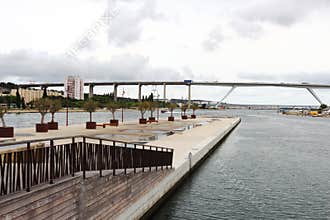 Channel of Caronte through Martigues, France