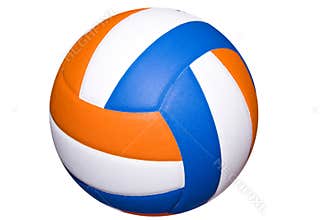 Colorful volleyball