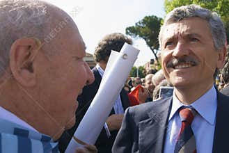 Massimo D'Alema of PD
