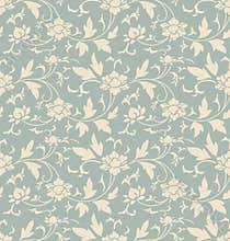 Antique seamless background retro botanic garden flower vine