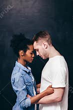 Man and woman in relationship, enjoy togetherness