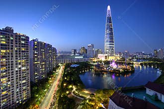 Seoul city, Korea