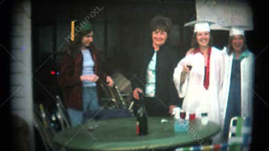 (8mm Vintage) High School Graduation Party