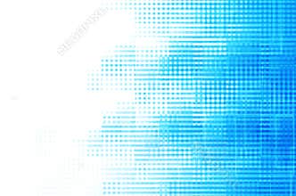 Blue square abstract background