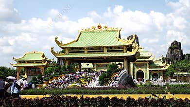 Dai Nam Van Hien is a tourism complex in Binh Duong province, Vietnam