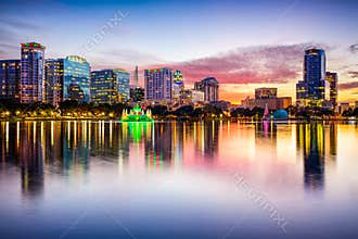 Orlando Florida Skyline