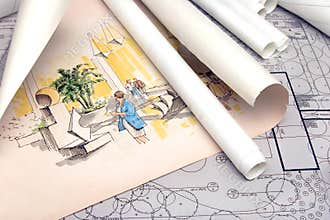 Landscape architectural plan