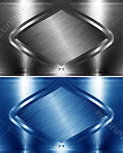 Steel border frame