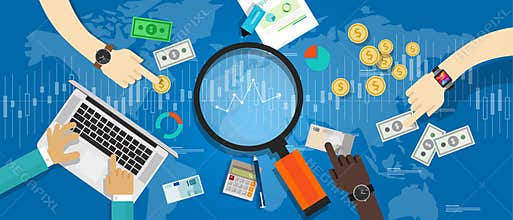 Economy indicator market trend finance