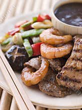 Teppanyaki- Meat and Fish Barbeque Grill