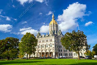 Connecticut State Capitol in Hartford, Connecticut