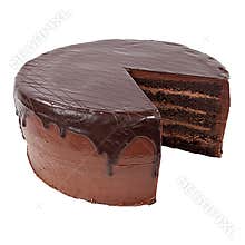 Chocolate coffee cake