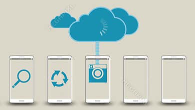Download application data to cloud concept 2 (included Alpha)