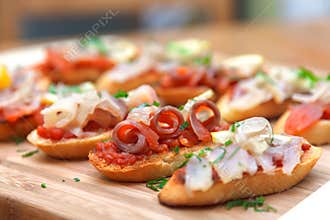 Fish tapas