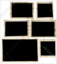Vintage photo frames
