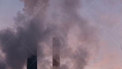 Smoke chimneys emissions