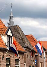 Hattem town on Queen's Day