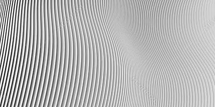 3D striped white background