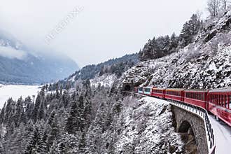 Glacier express, Switzerland