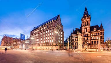 Manchester town hall England