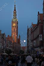 Evening in Gdansk, Poland
