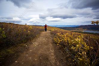 Fish Lake Trail Hike, Whitehorse, Yukon Fall Scenery