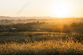 Countryside Sunset