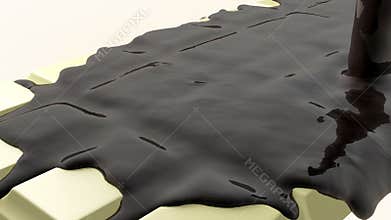 Chocolate splash