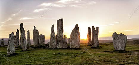 The Callanish standing stones
